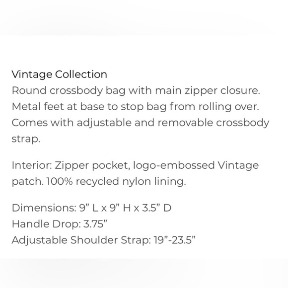 Matt & Nat Retro Teal Circular Vegan Leather Crossbody Bag - Picture 2 of 12